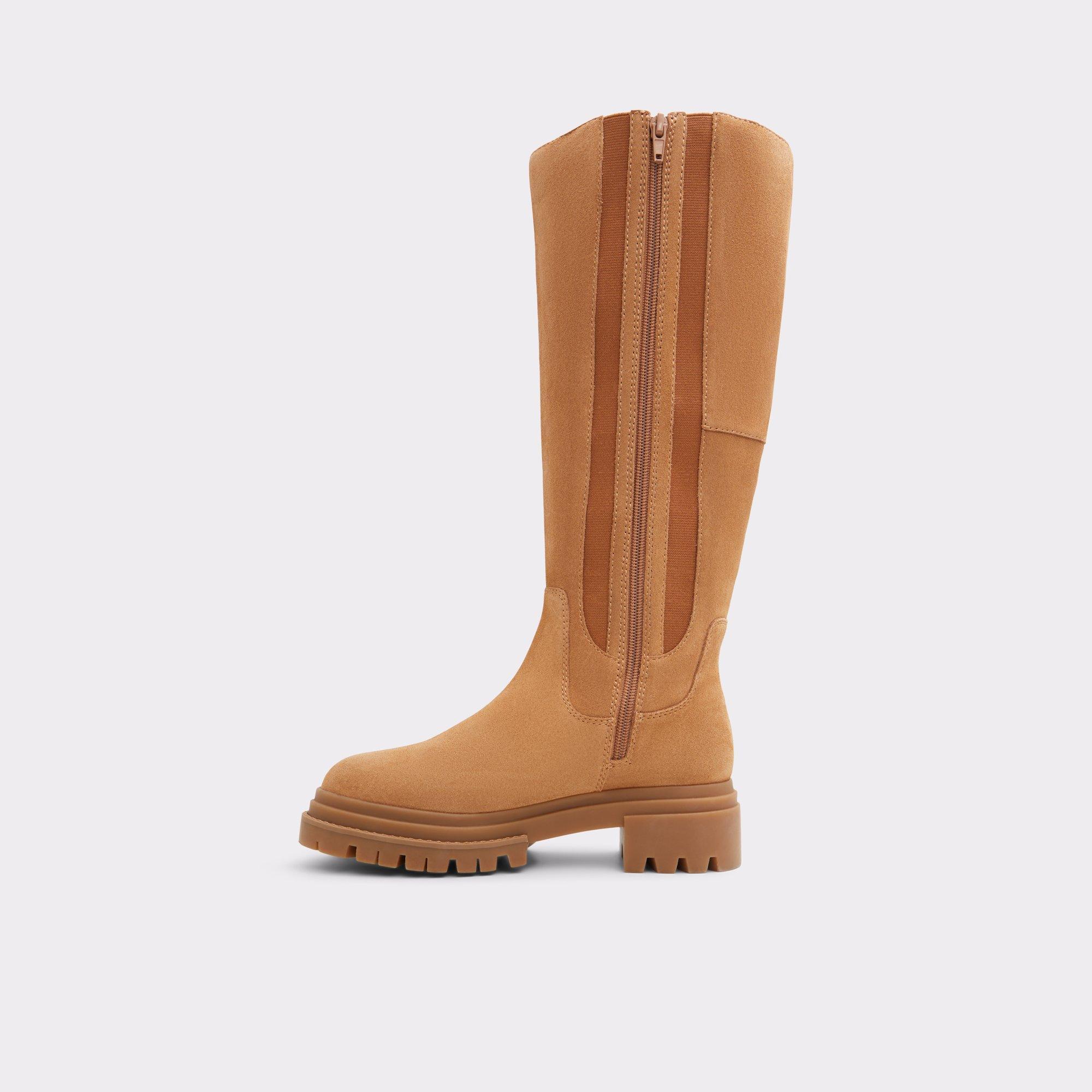 ALDO Sometta - Women's Tall Boot - Brown, Size 11 Product Image