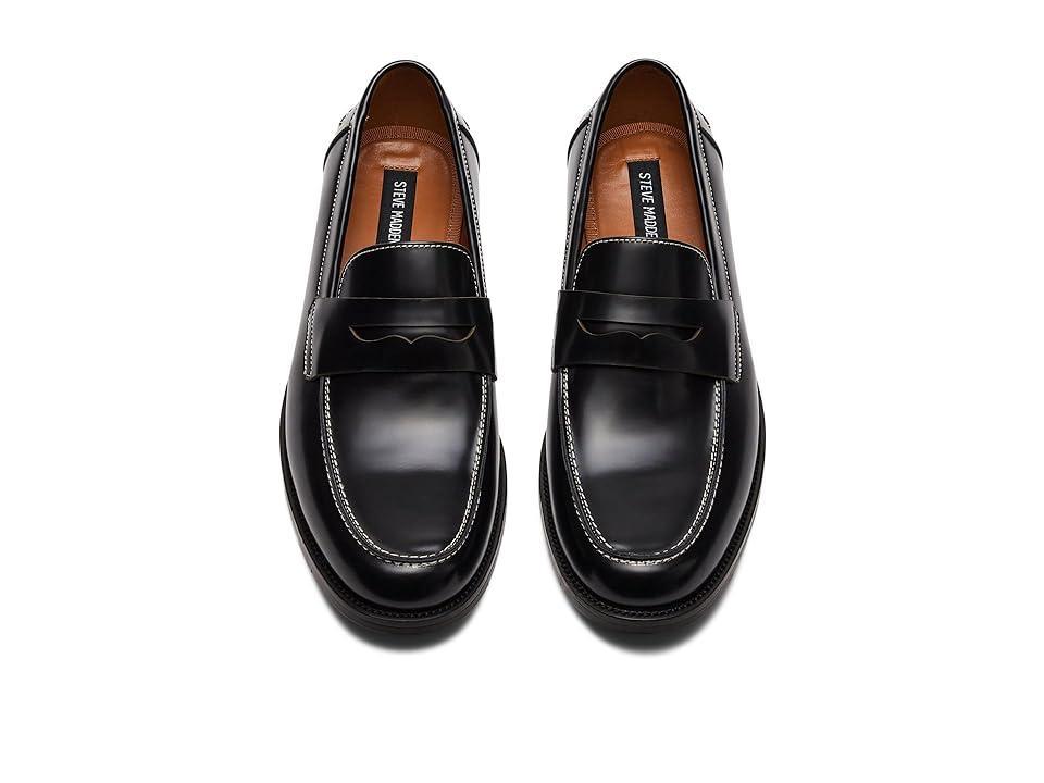 Steve Madden Natan White) Men's Lace Up Wing Tip Shoes Product Image
