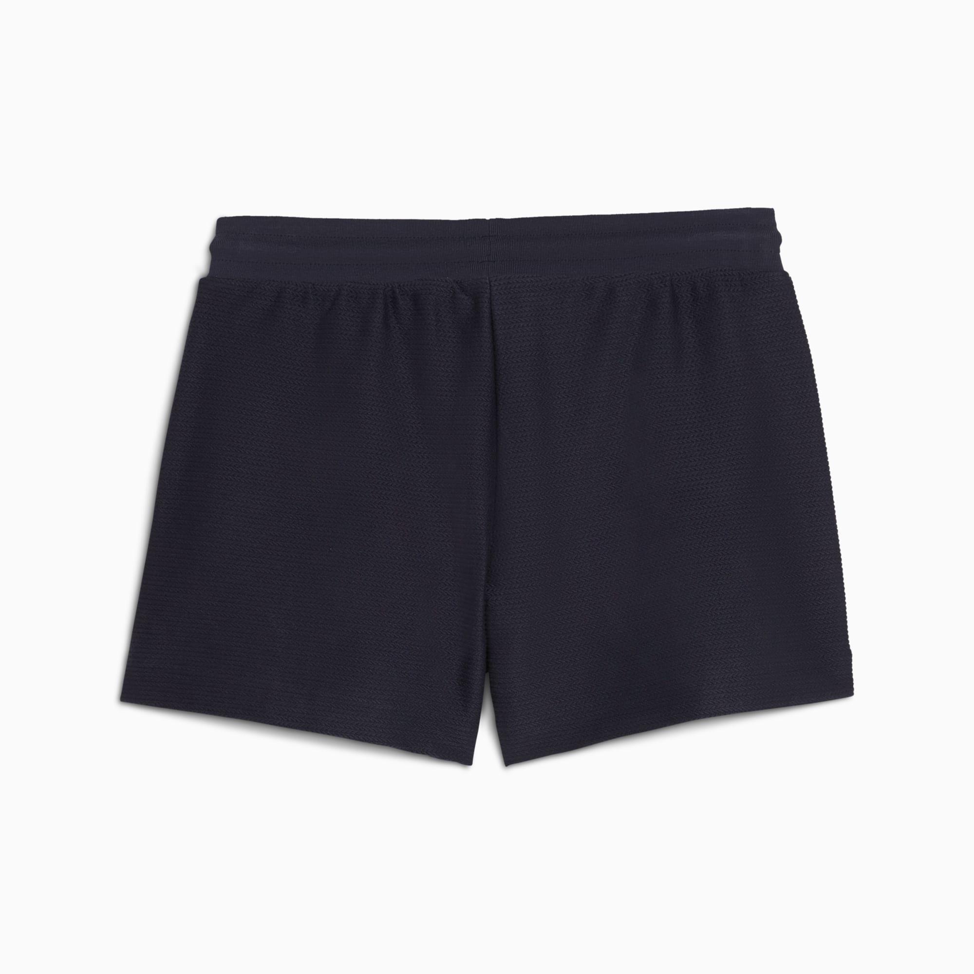 PUMA Premium Essentials A-Line Women's 4" Jacquard Shorts Product Image