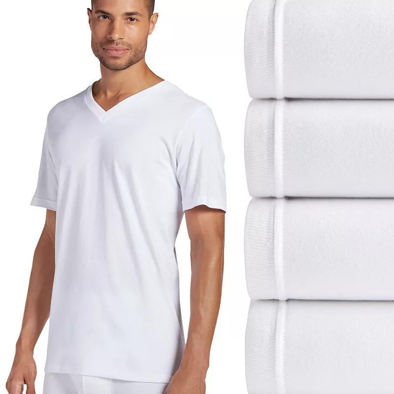 Mens Jockey Classic 3-pack V-Neck Tees Product Image