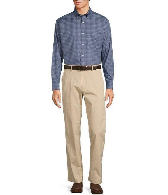 Gold Label Roundtree & Yorke Big & Tall Non-Iron Long Sleeve Small Check Sport Shirt Product Image