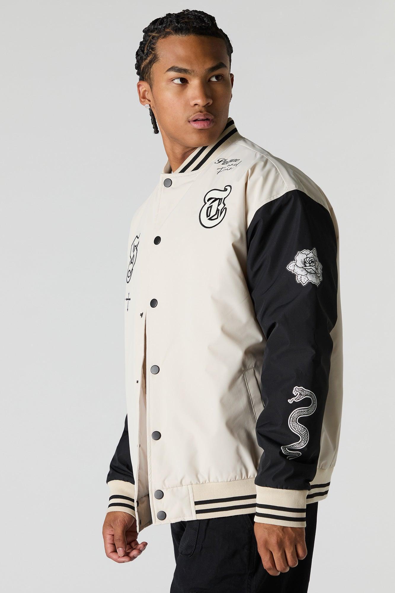 Varsity Bomber Jacket Male Product Image