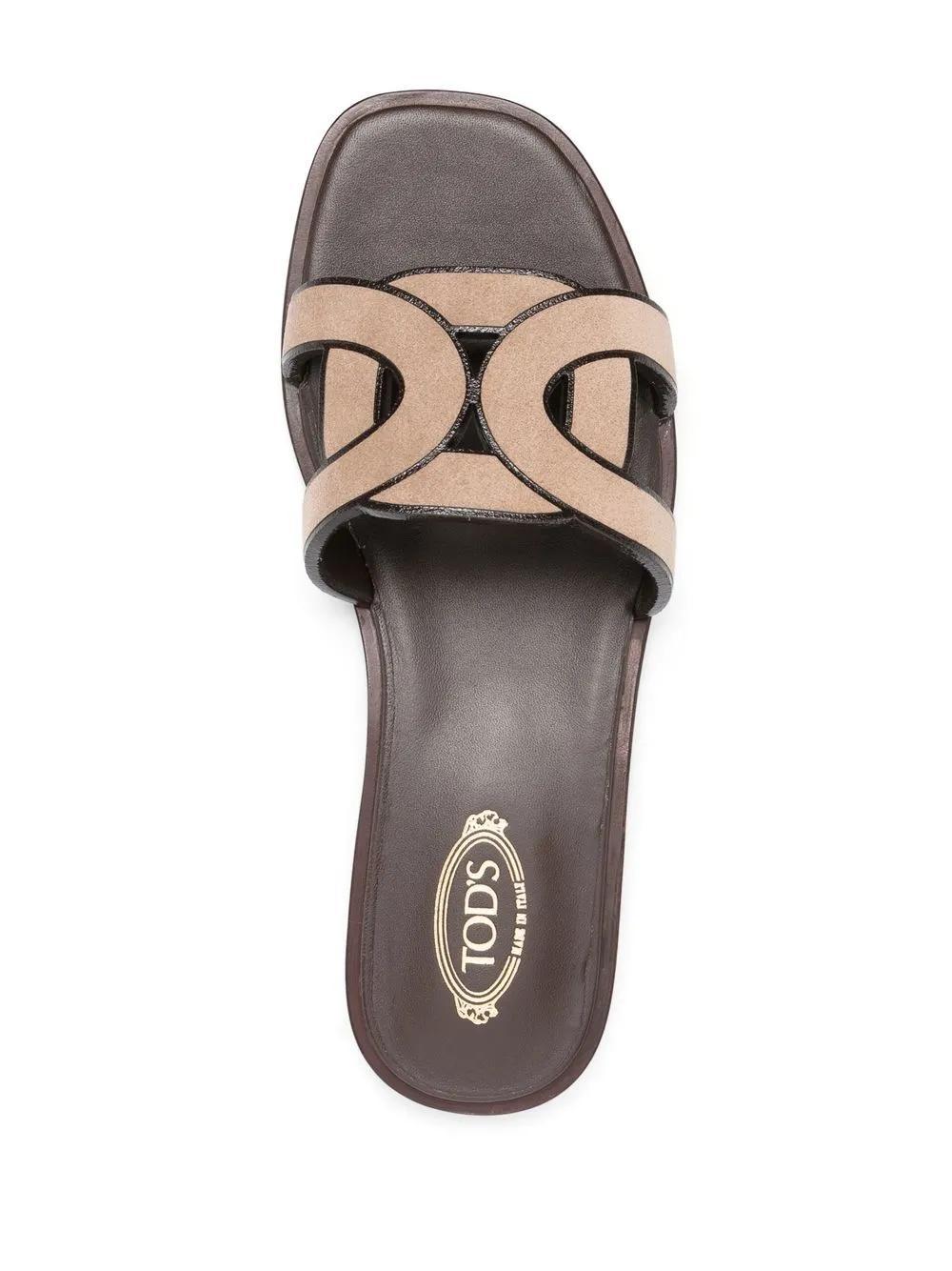 woven flat sandals Product Image