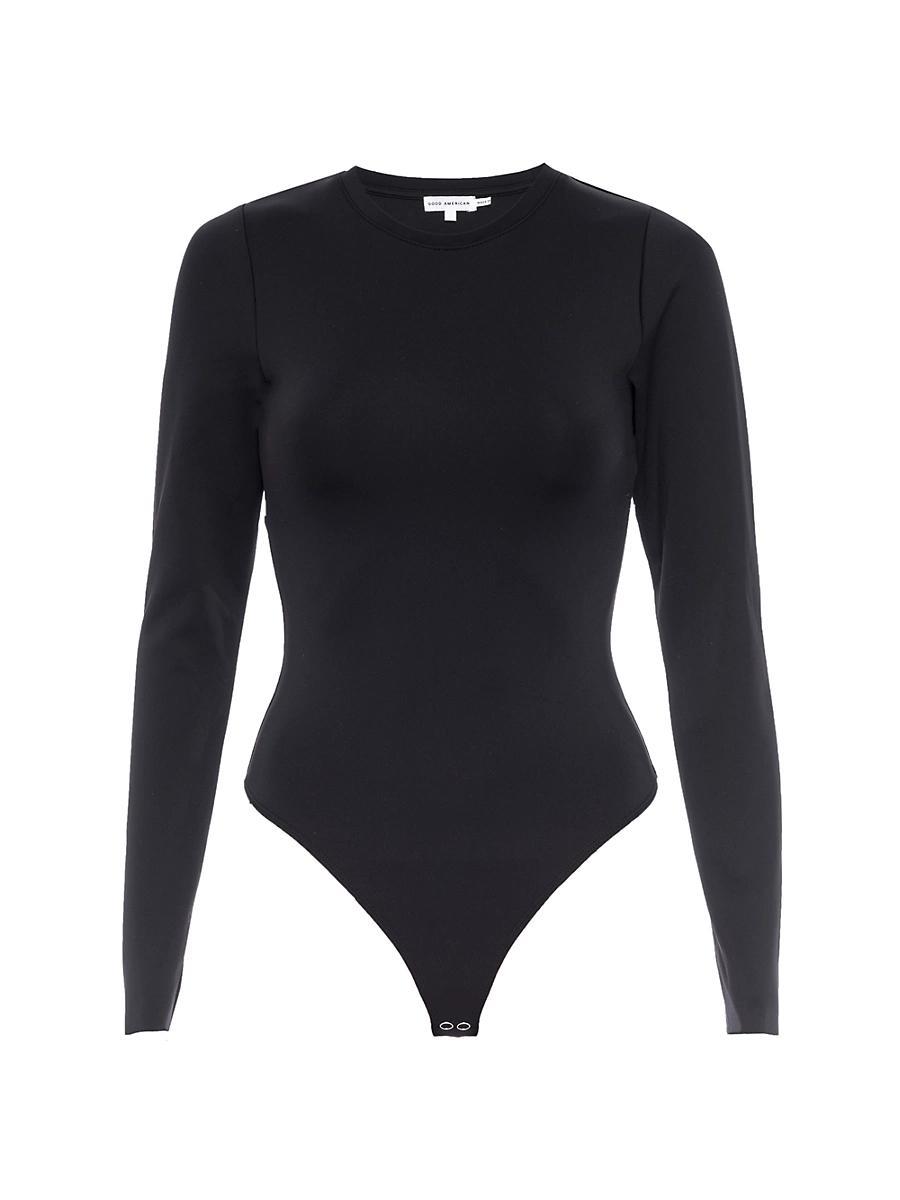 Womens Scuba Long-Sleeve Bodysuit Product Image