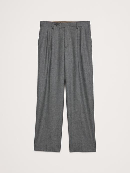 Signature Italian Flannel Wide-Leg Pant Product Image