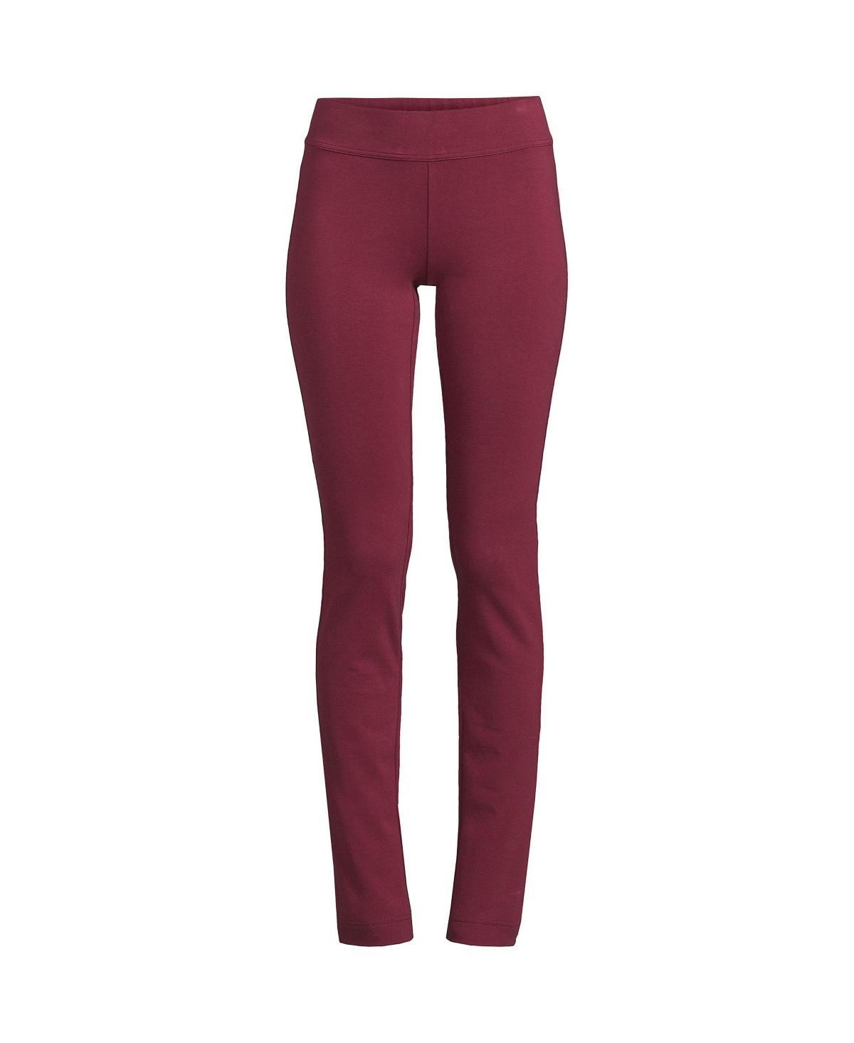 Women's Lands' End Starfish Slim-Cut Pull-On Pants, Size: Small, Evening Blue Product Image