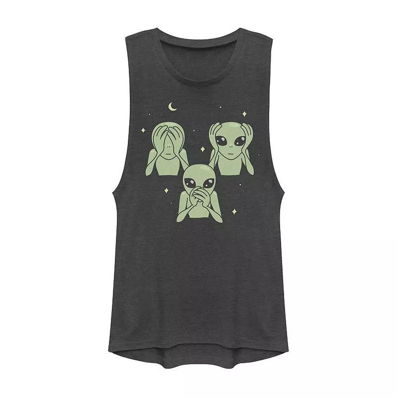 Juniors' Nickelodeon Spongebob Painter Bob Group Shot Muscle Tank Top, Girl's, Size: XXL, Grey Product Image