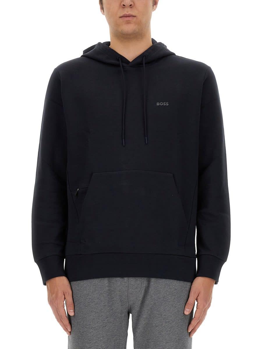 HUGO BOSS Sweaters In Blue Product Image