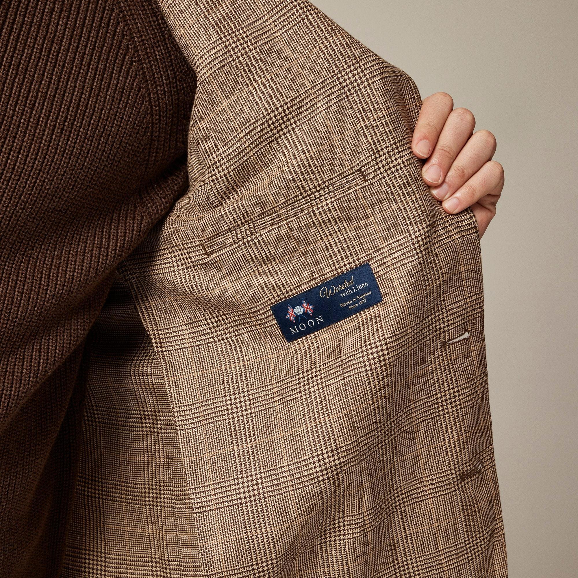 Crosby Classic-fit blazer in English wool-linen blend Product Image