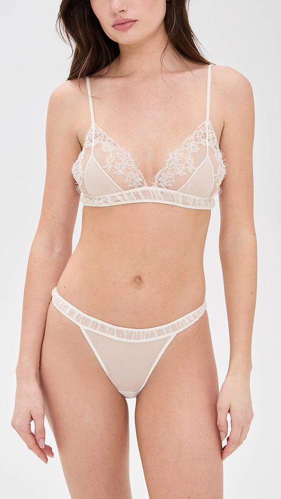 Kiki De Montparnasse Tetine Lace Soft Bra | Shopbop Product Image