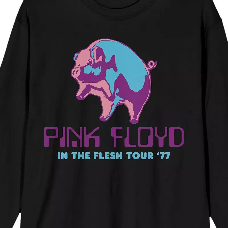 Men's Pink Floyd In The Flesh Tour Graphic Tee, Size: XXL, Black Product Image