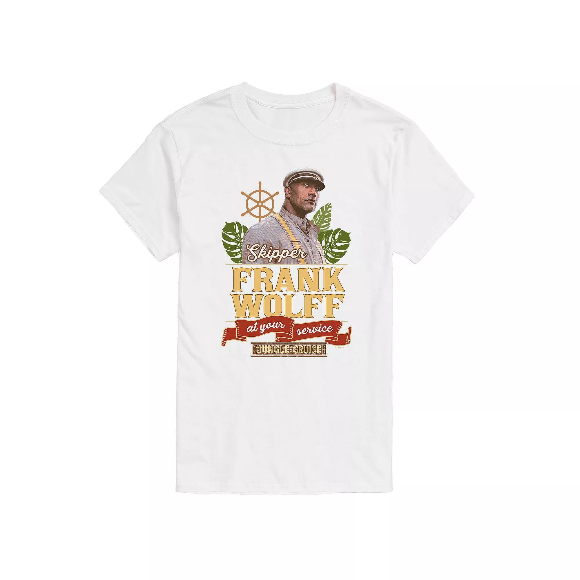Disneys Jungle Cruise Mens Skipper Frank Wolff Graphic Tee Product Image