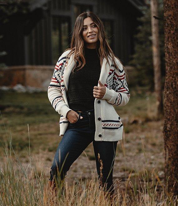 The Normal Brand Olivia Pointelle Mock Neck Sweater Product Image