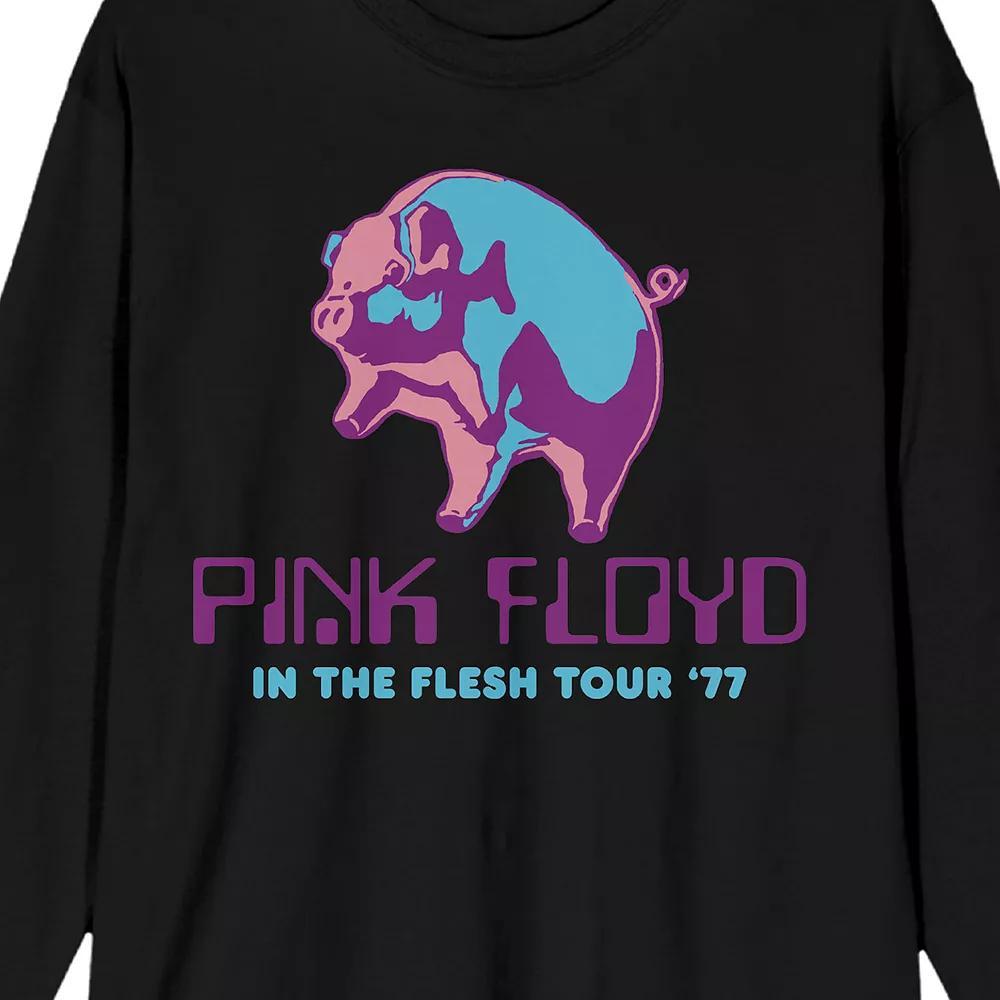 Men's Pink Floyd In The Flesh Tour Graphic Tee, Size: XXL, Black Product Image