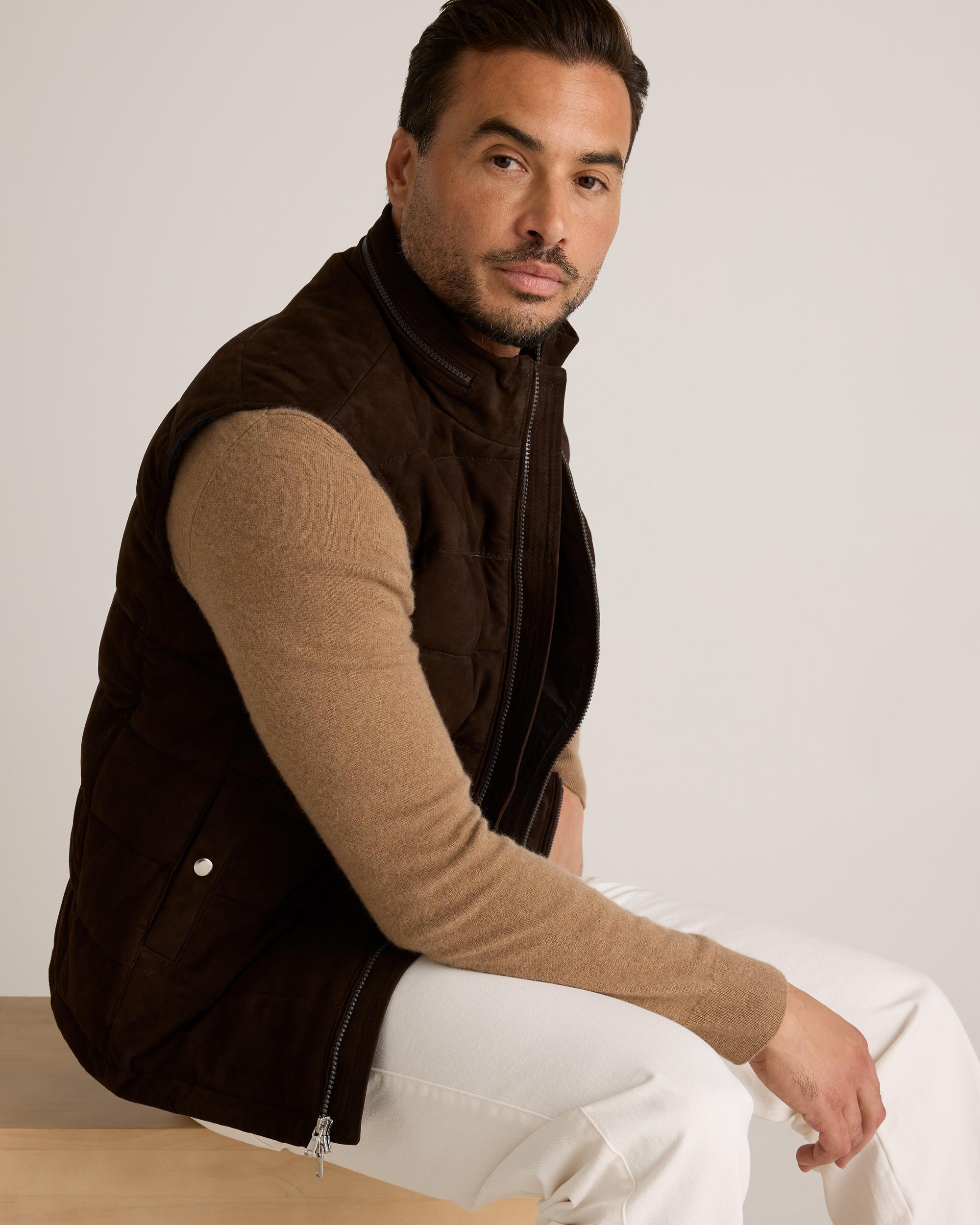 Quince | Men's Mongolian Cashmere Crewneck Sweater Product Image