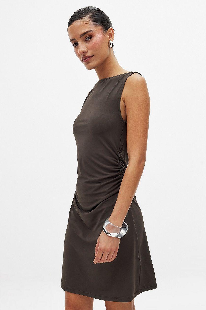 Sleeveless Jersey Mini Dress Product Image