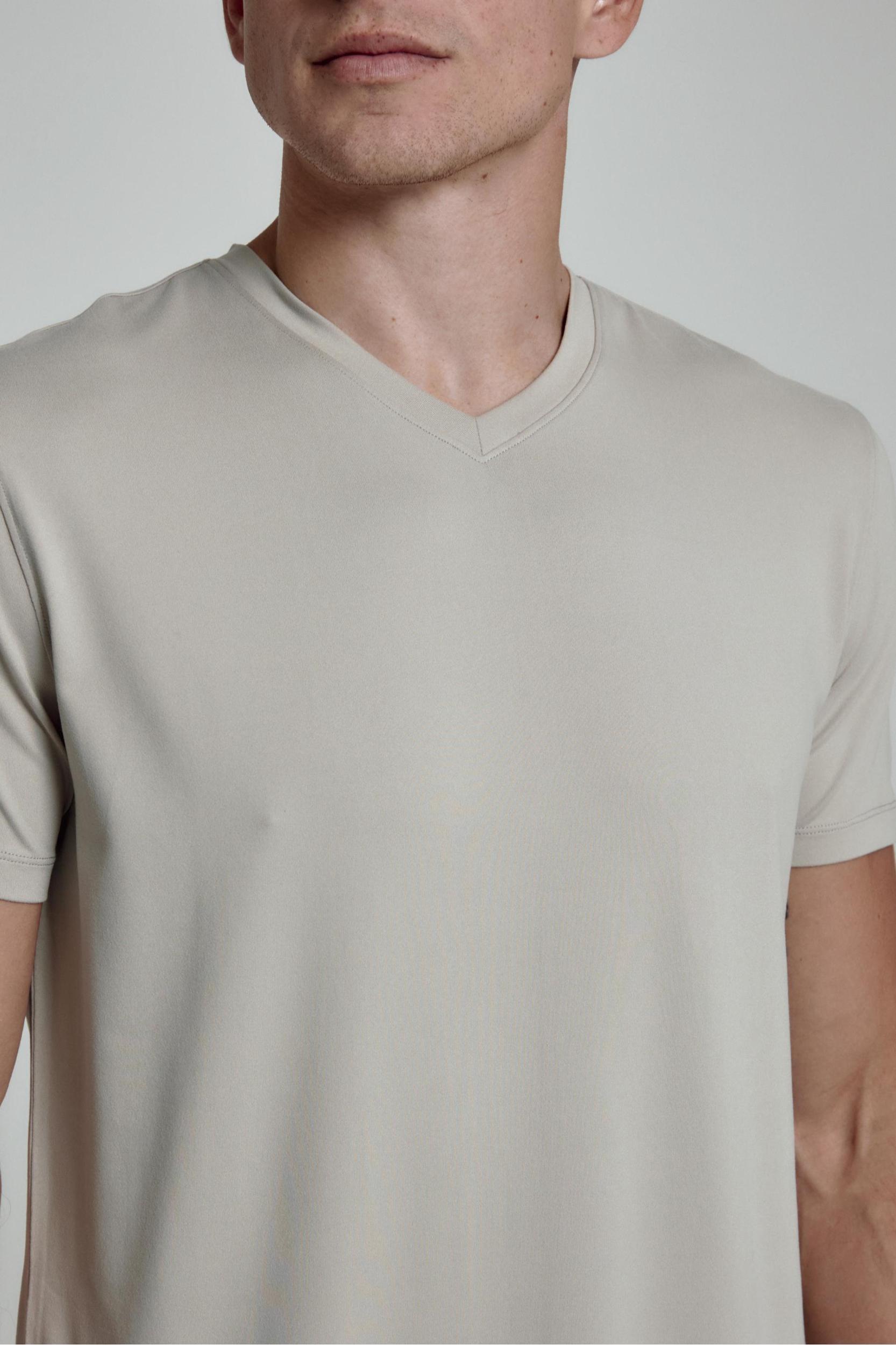 Core V Neck- Rock Ridge Product Image