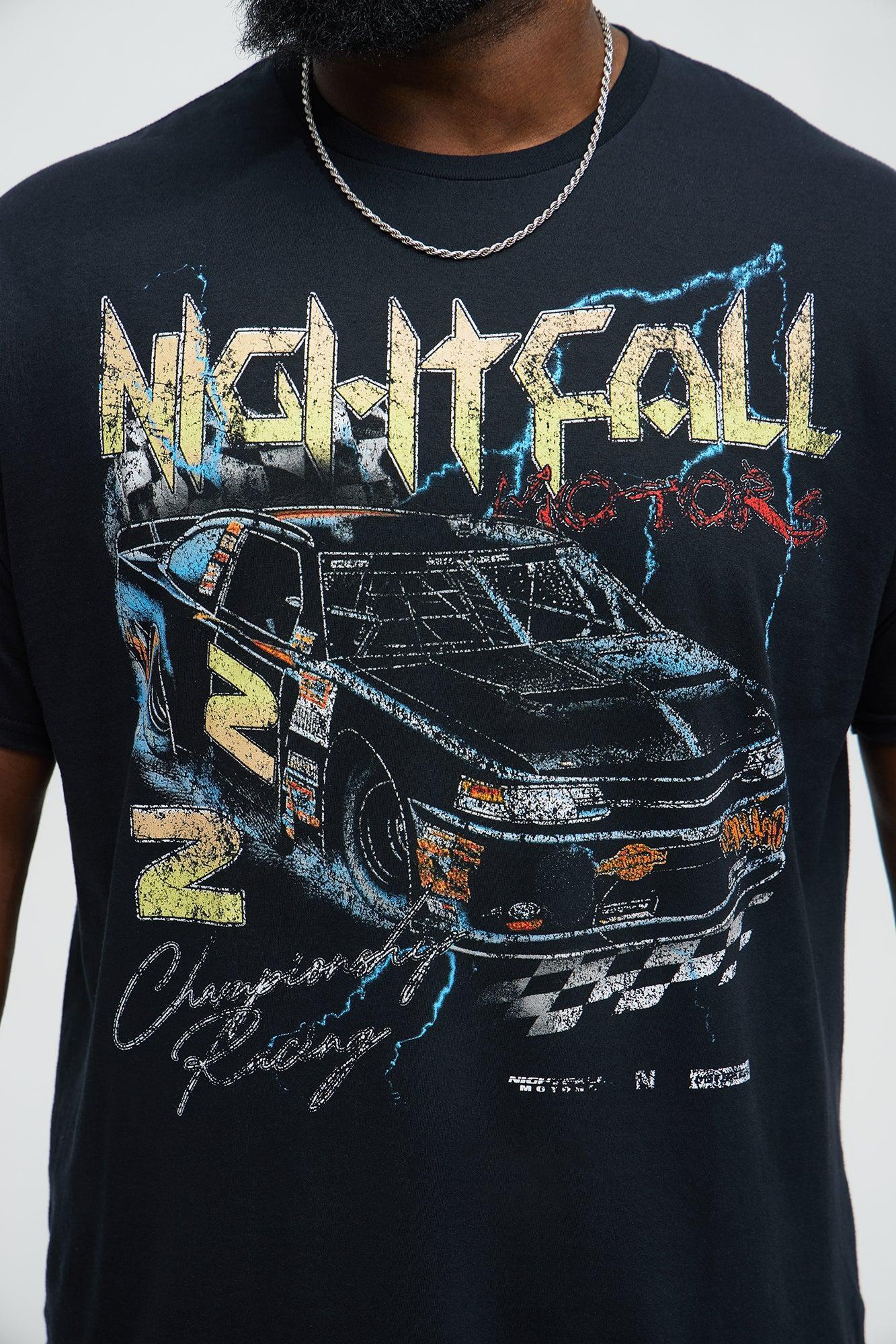 Nightcall Racing Short Sleeve Tee - Black Product Image