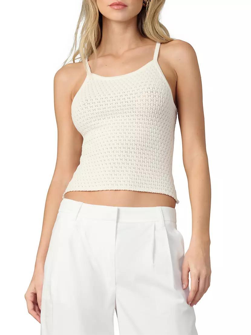 The Pointelle Everyday Scoopneck Tank Product Image