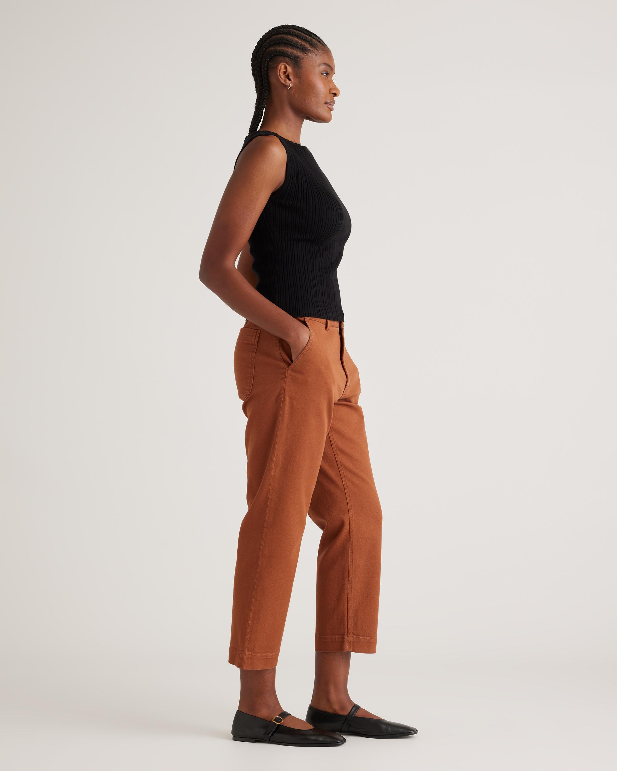 Quince | Women's Cotton Cashmere Ribbed Tank Top Product Image