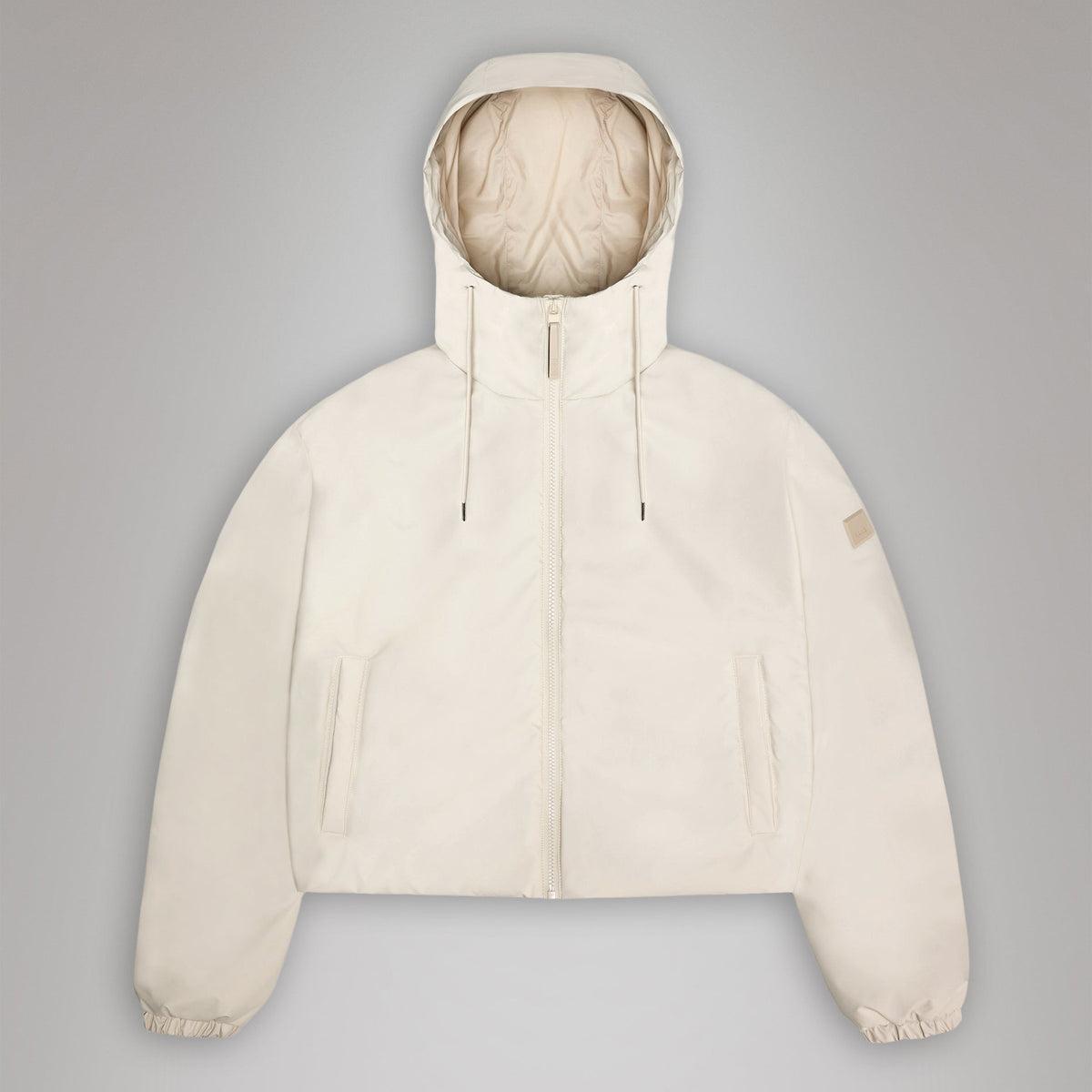 Rains Lohja Short Insulated Jacket in Dune Product Image