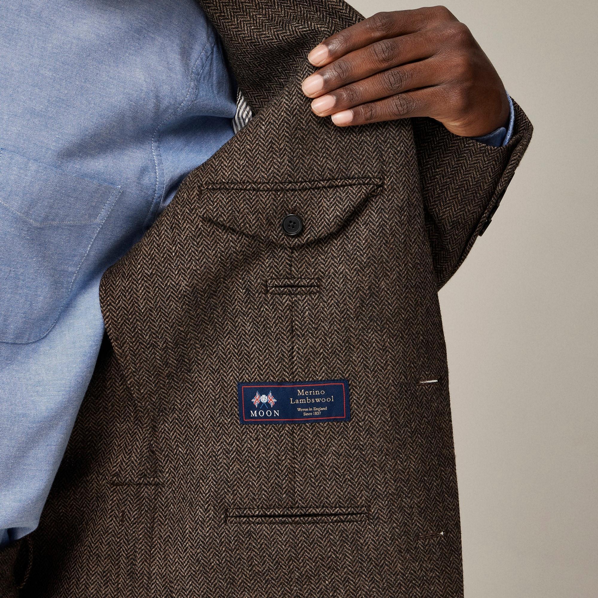Crosby Classic-fit suit jacket in English merino wool Product Image