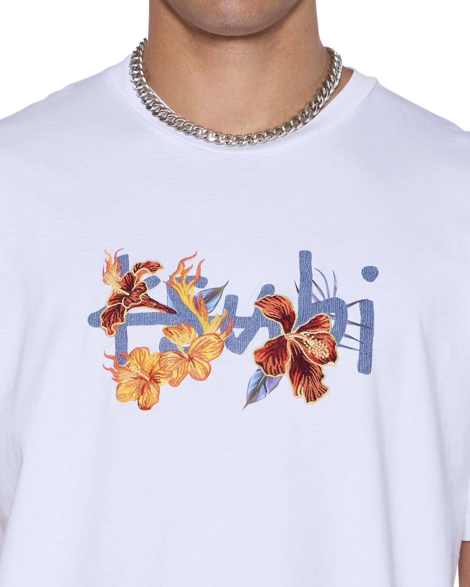 ROMEO BIGGIE SS TEE TRU WHITE Male Product Image