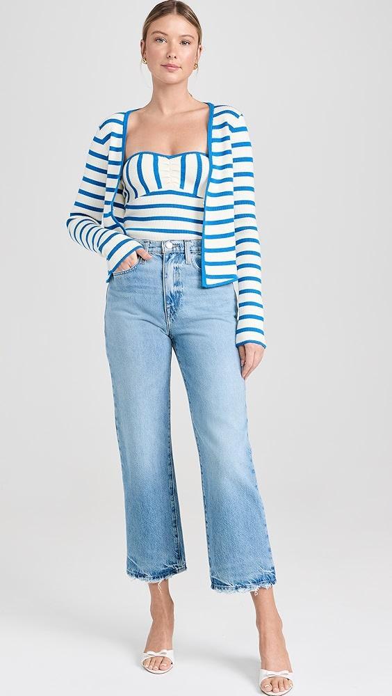 Favorite Daughter Slim Knitted Cardigan | Shopbop Product Image