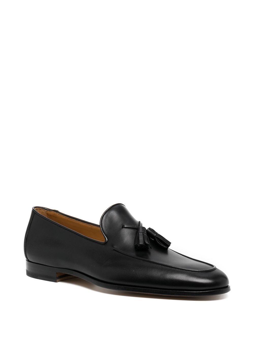 leather tassel-detail loafers Product Image