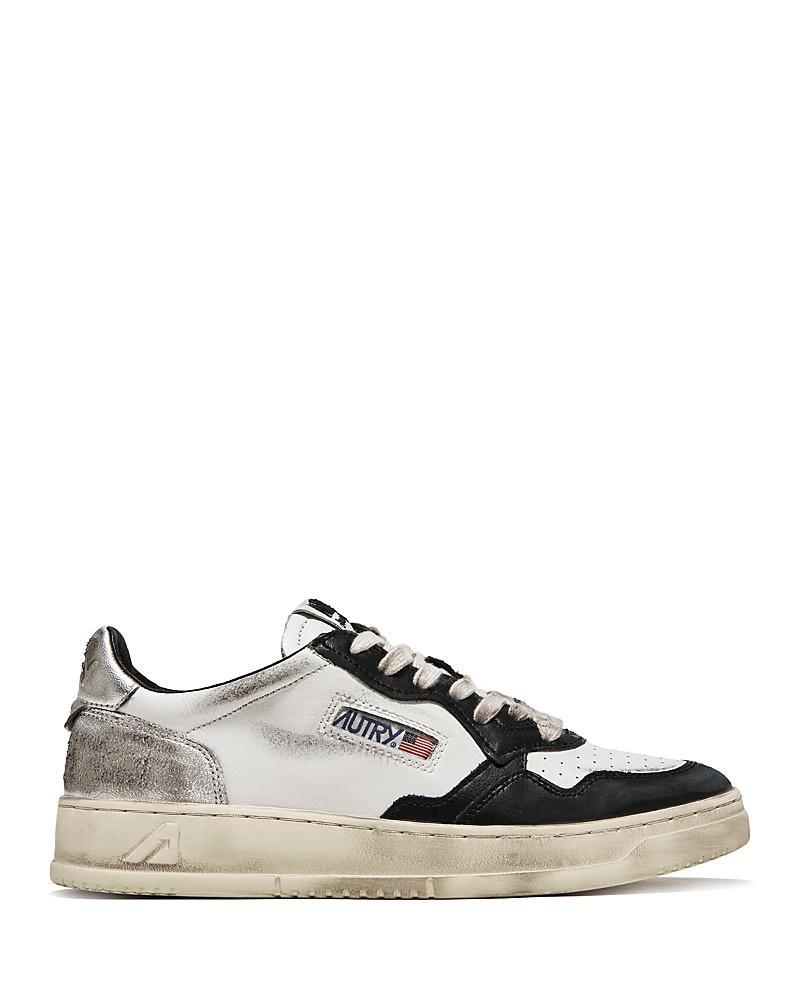 Autry Womens Super Vintage Low Top Sneakers Product Image