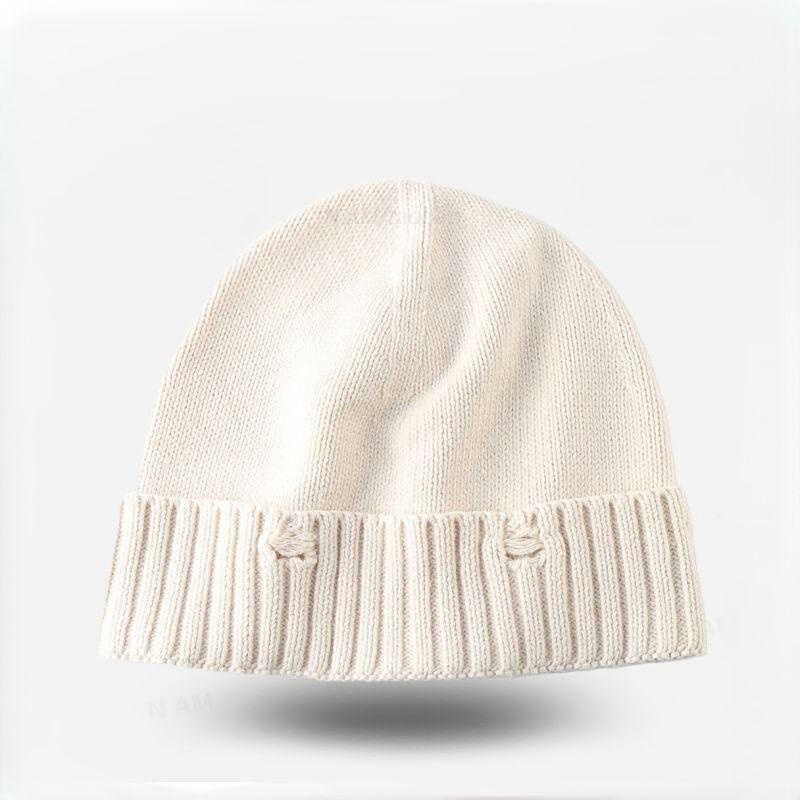 Distressed Knit Beanie Product Image