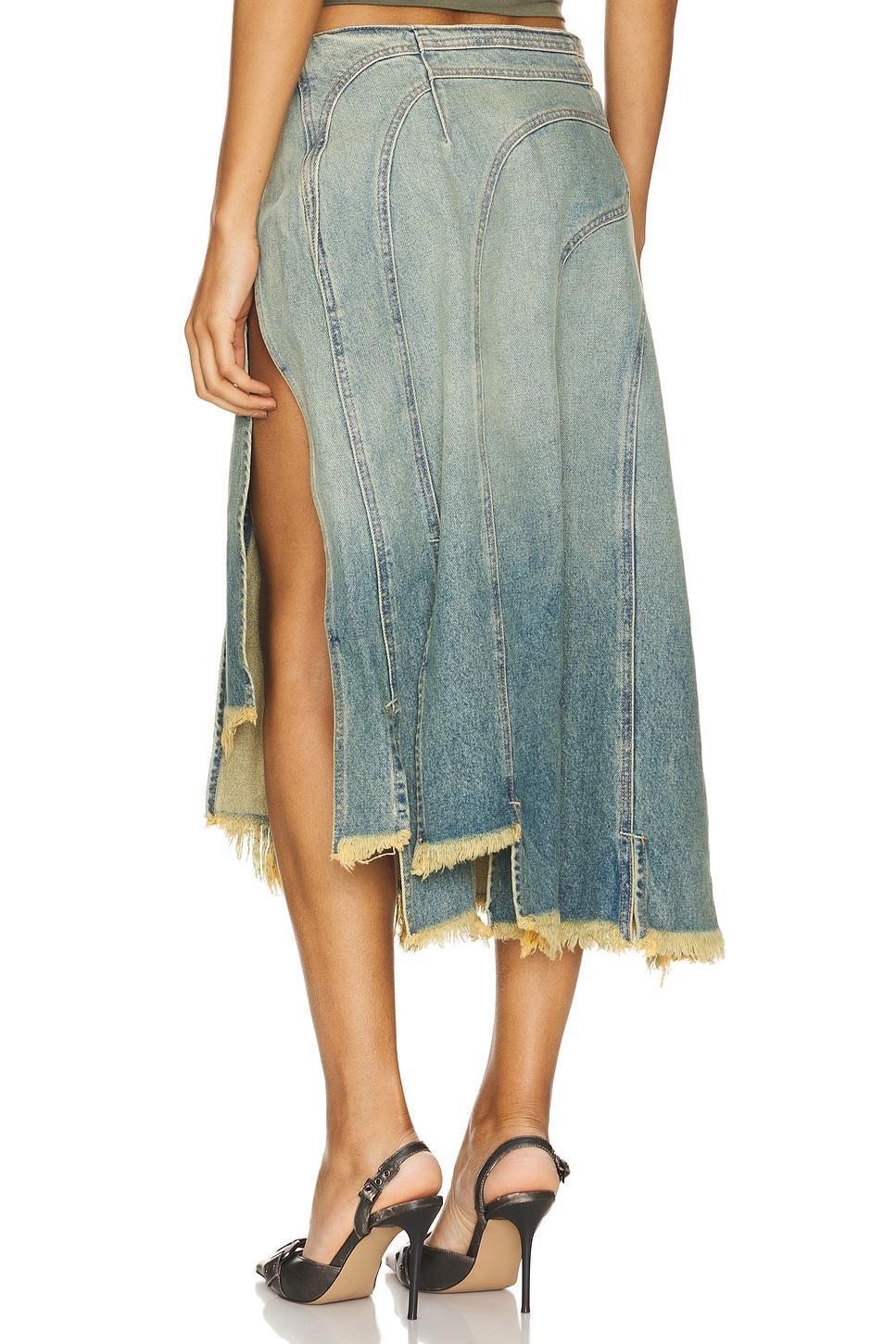Sorriso Maxi Skirt EB Denim Product Image