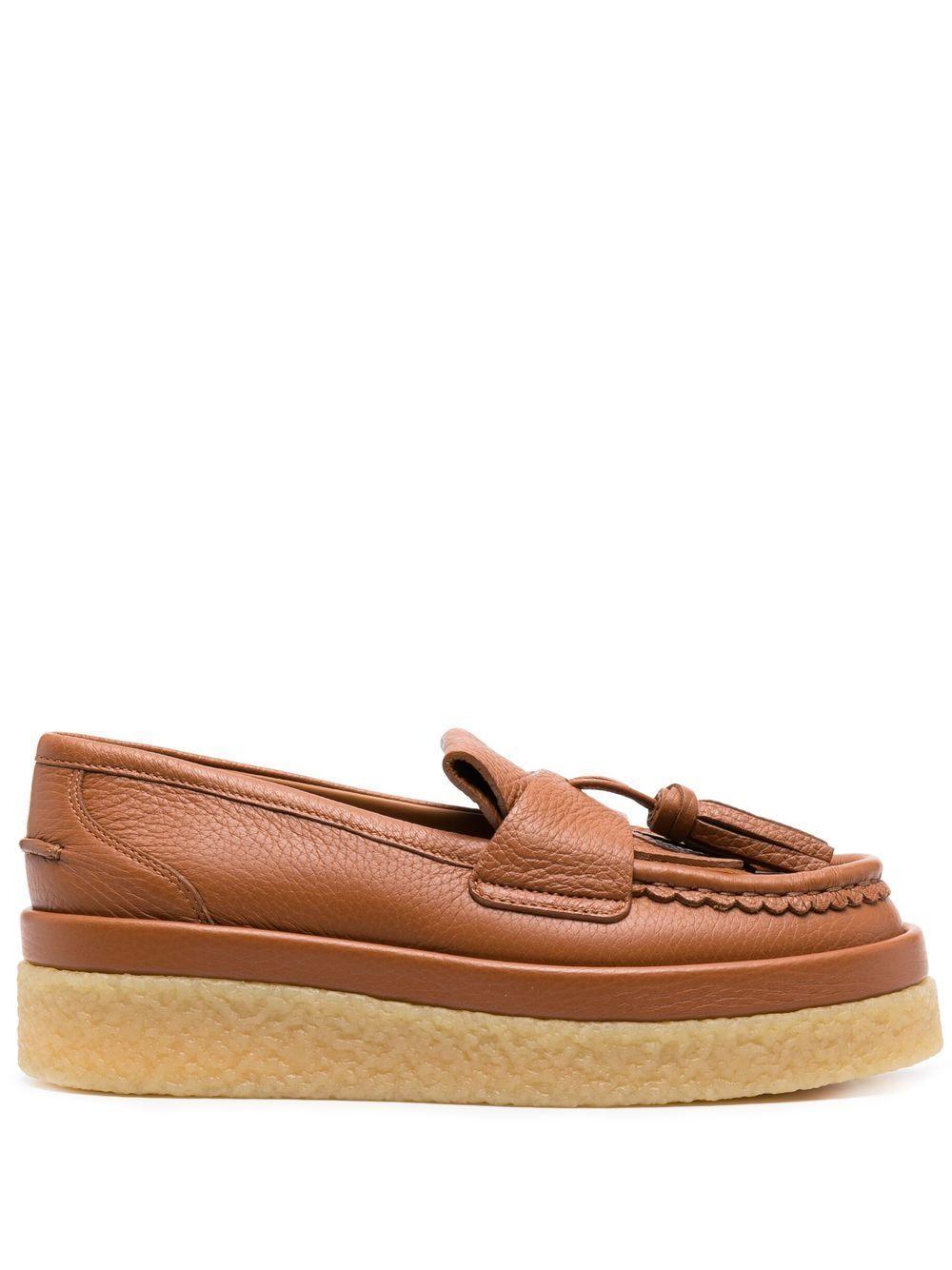 CHLOÉ Loafers In Brown Product Image