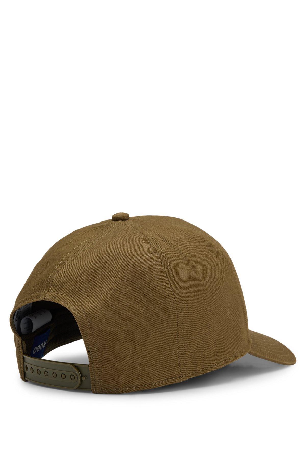 HUGO - Cotton-twill cap with logo label - Light Green Product Image
