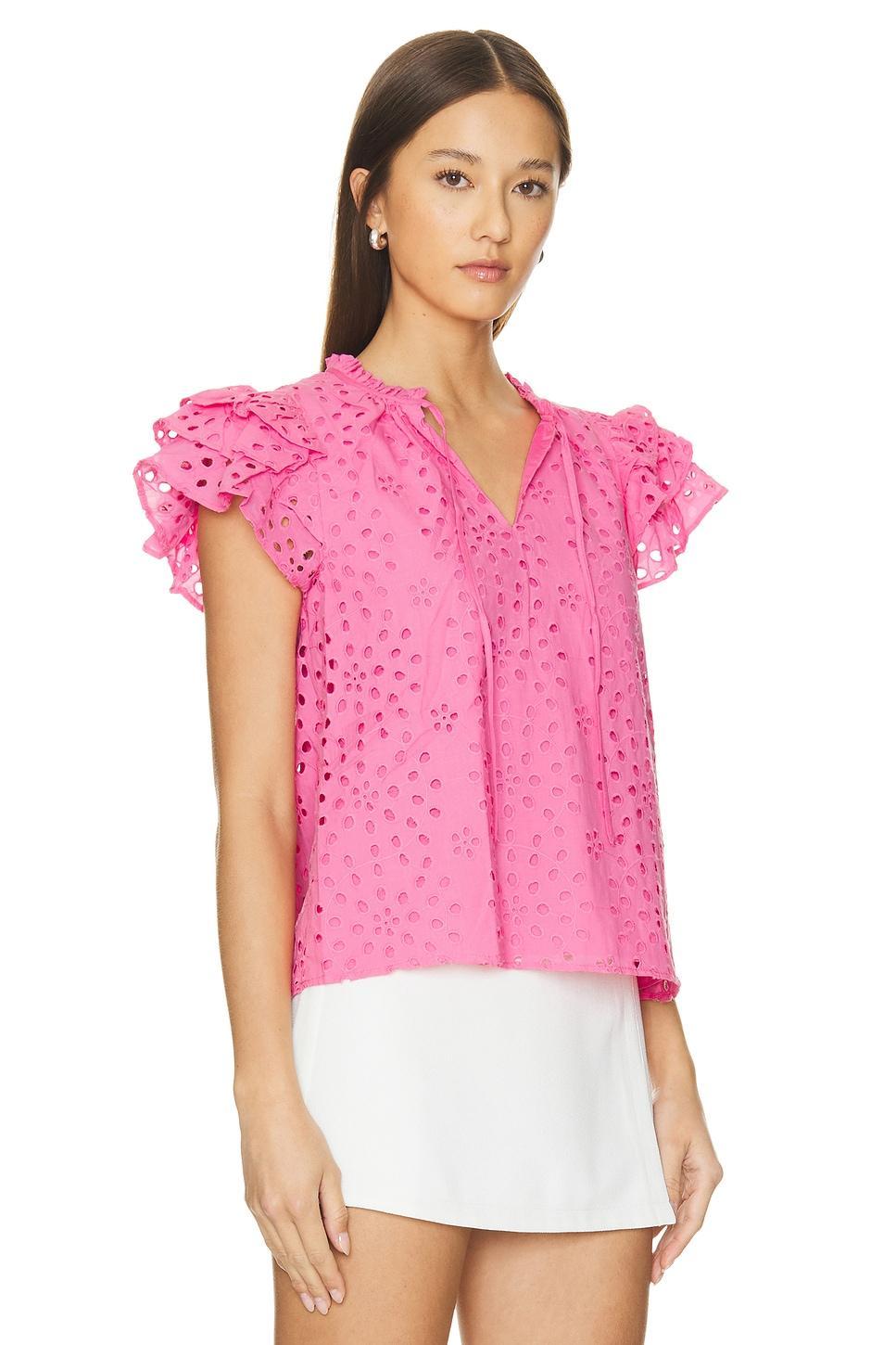 Flutter Sleeve Top 1. STATE Product Image