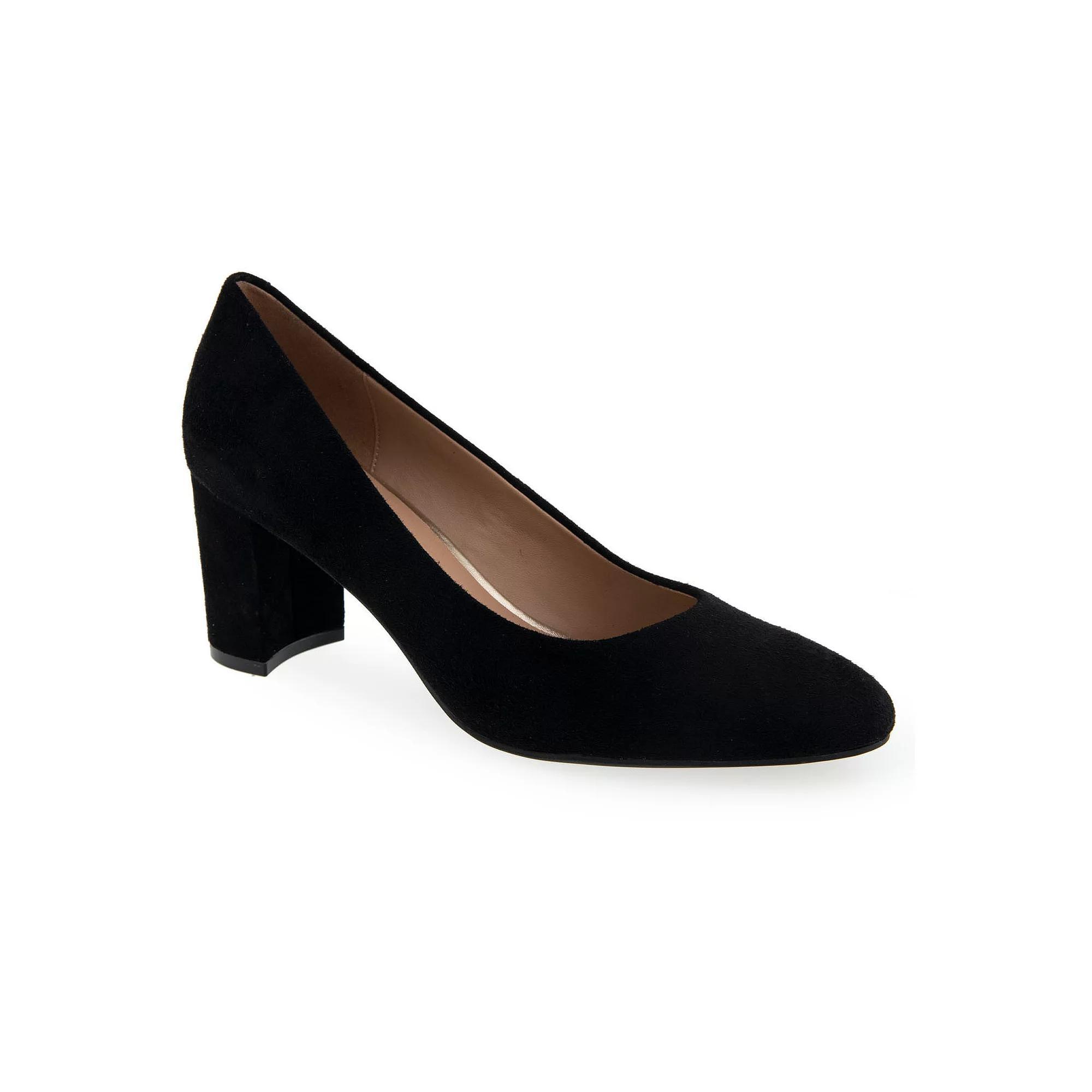 Aerosoles Betsy Womens Leather Dress Pumps Beige Product Image