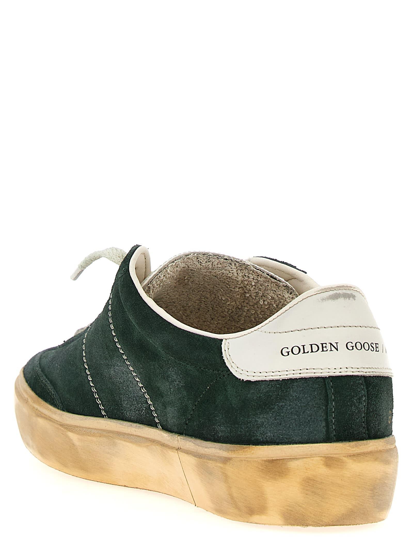 GOLDEN GOOSE Soul Star Sneakers In Green Product Image