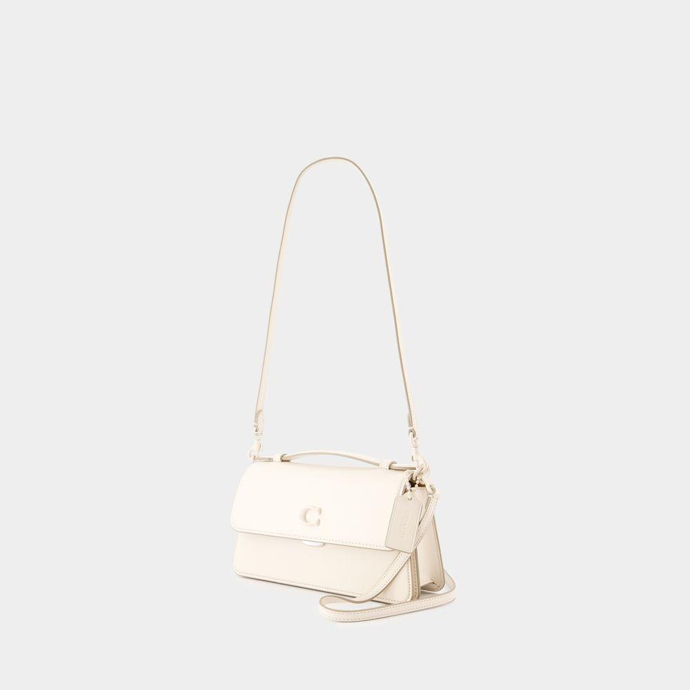 COACH Juno Crossbody -  - Leather - Beige Product Image