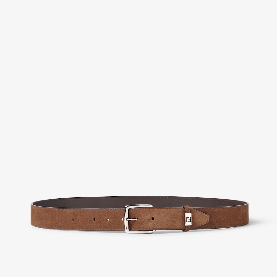 FF BeltBrown suede belt Product Image
