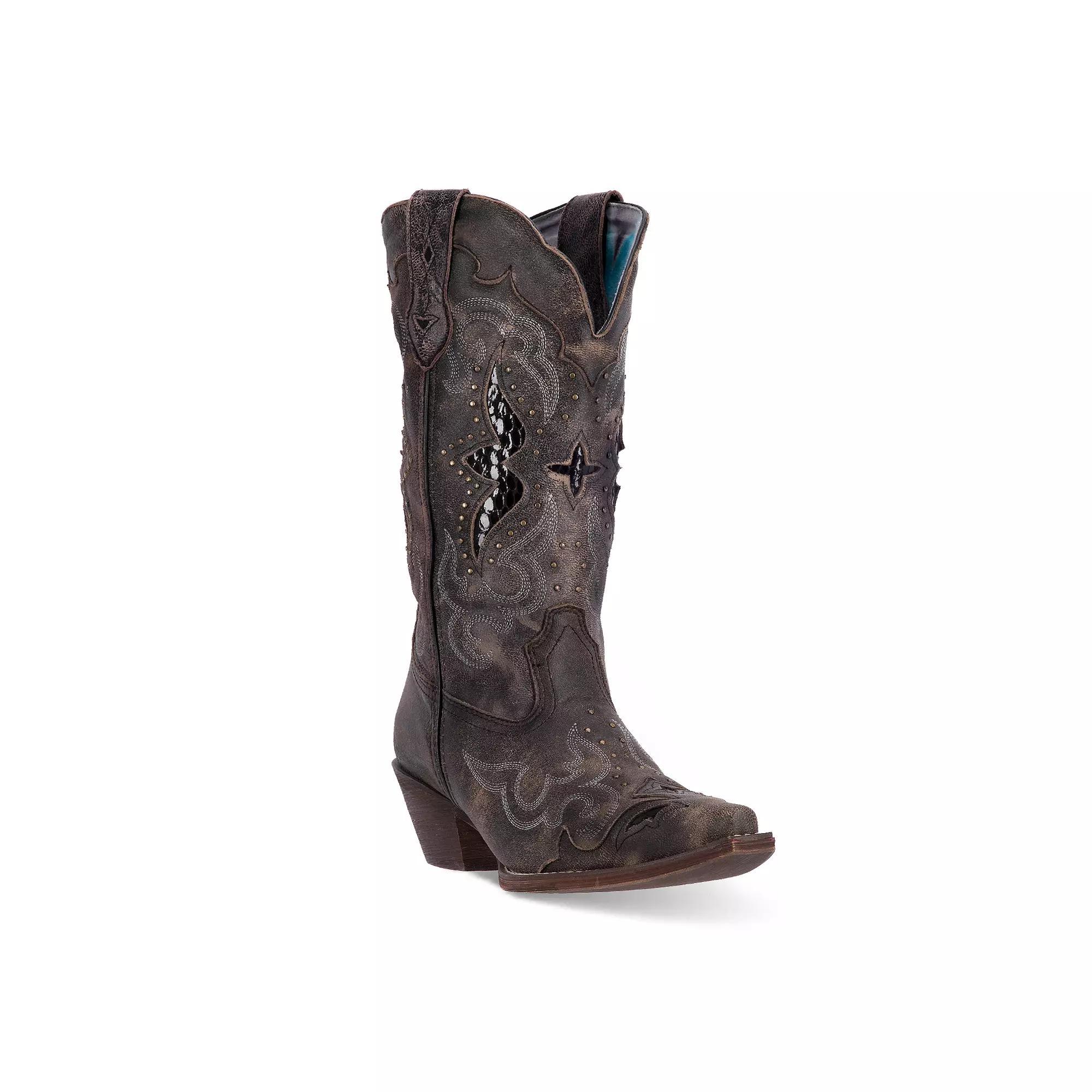 Laredo Lucretia Womens Snakeskin Print Cowboy Boots Product Image