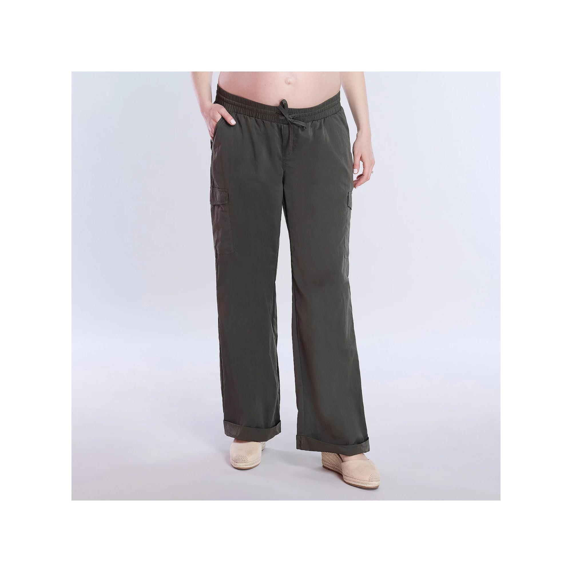 Maternity Motherhood Utility Cargo Joggers, Womens Product Image