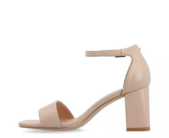 Journee Valenncia Womens SuperNatural Shades Tru Comfort Foam Dress Sandals Product Image