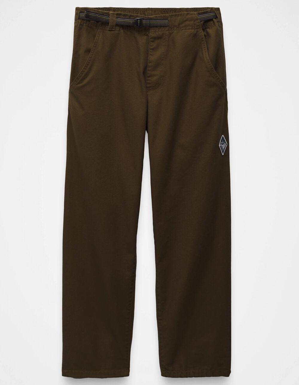 PRANA Voyaged Mens Relaxed Straight Pants - BROWN Product Image