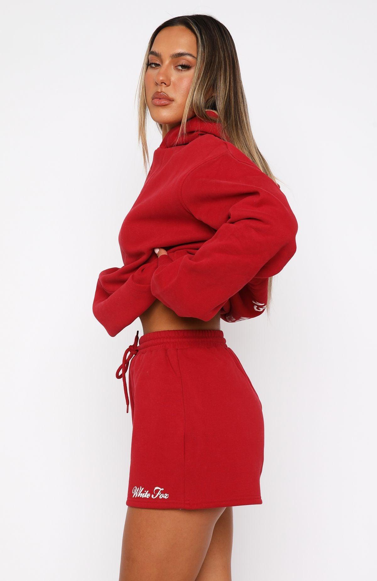 13th Avenue Lounge Shorts Red Product Image
