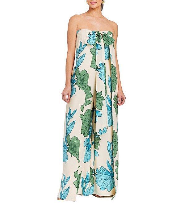 Mestiza New York Cosima Convertible Strapless Wide Leg Jumpsuit Product Image