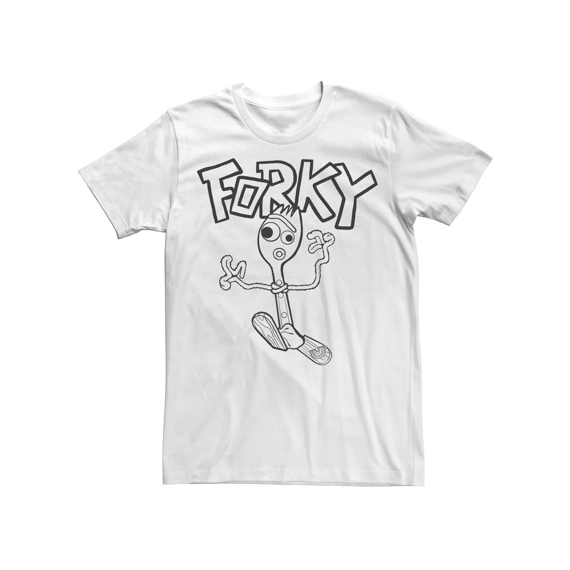 Disney / Pixars Toy Story Forky Mens Doodle Tee Product Image
