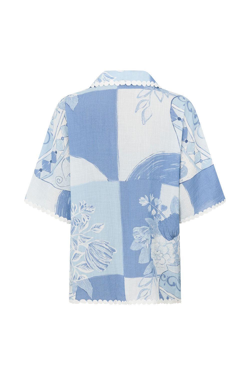Kelia Top - Vaso Blu Product Image