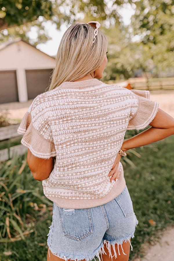 Sweet As Sugar Knit Sweater Top Product Image