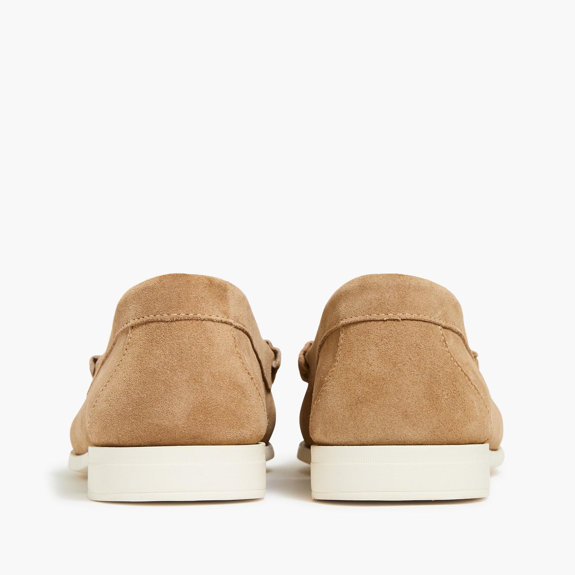 Suede penny loafers Product Image