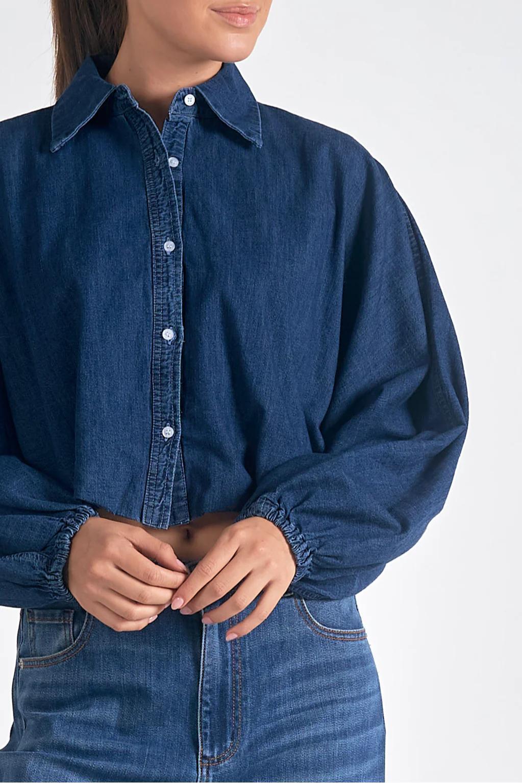 Sonesta Denim Cropped Jacket Product Image
